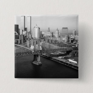 Macaron Carré 5 Cm Tours jumelles : 1991