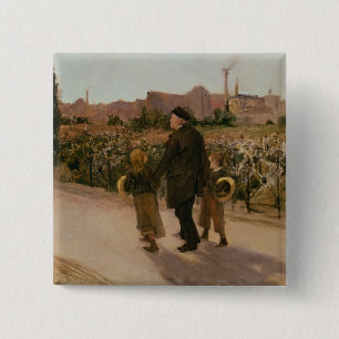 Macaron Carré 5 Cm Tout le jour d'âmes, c.1882