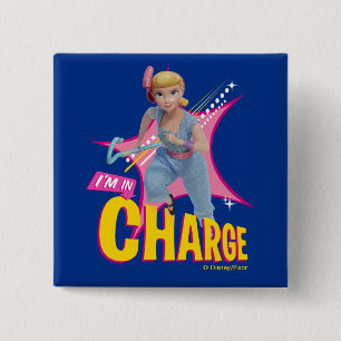 Macaron Carré 5 Cm Toy Story 4 Bo Peep "Je suis responsable"