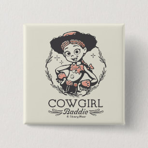Macaron Carré 5 Cm Toy Story Jessie "Méchante Cowgirl"