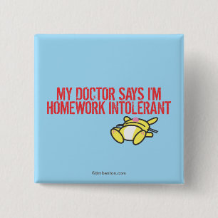 Macaron Carré 5 Cm Travail Intollerant