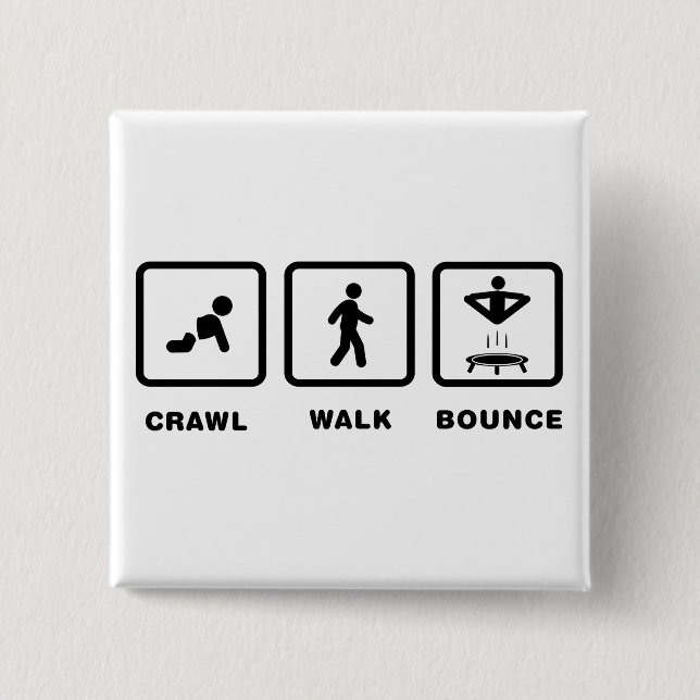 Macaron Carré 5 Cm Trempoline (Devant)