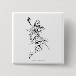 Macaron Carré 5 Cm Tribu 3 d'indigo