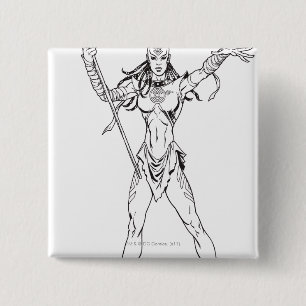 Macaron Carré 5 Cm Tribu 6 d'indigo