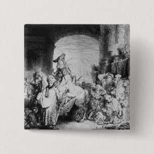 Macaron Carré 5 Cm Triumph de Mordecai, c.1640