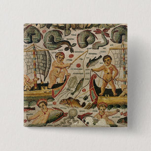 Macaron Carré 5 Cm Triumph de Neptune et d'Amphitrite