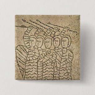 Macaron Carré 5 Cm Trottoir de St John l'évangéliste