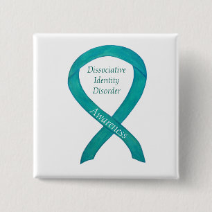 Macaron Carré 5 Cm Trouble d'identité dissociative Trouble de conscie