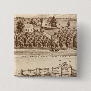 Macaron Carré 5 Cm Tulare County Bank