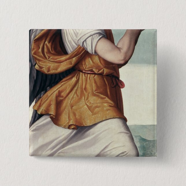 Macaron Carré 5 Cm Un ange (Devant)