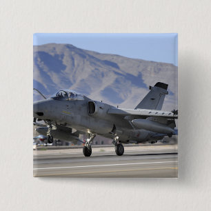 Macaron Carré 5 Cm Un combattant italien de l'Armée de l'Air AMX