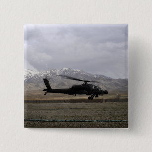Macaron Carré 5 Cm Un décollage d'AH-64A Apache