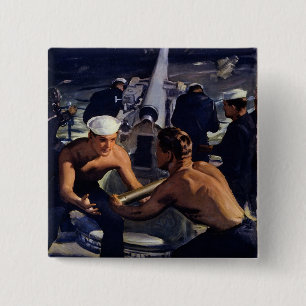 Macaron Carré 5 Cm Un message américain