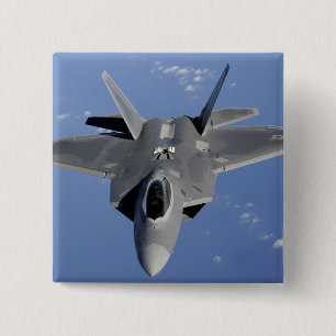 Macaron Carré 5 Cm Un Raptor F-22 se met en position pour recevoir f 
