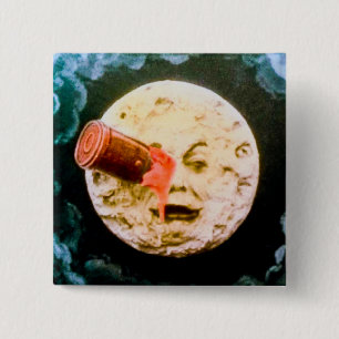 Macaron Carré 5 Cm Un voyage à la lune