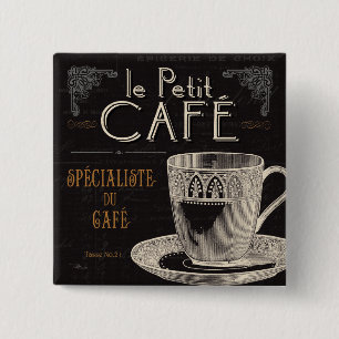 Macaron Carré 5 Cm Une tasse de café contemporaine