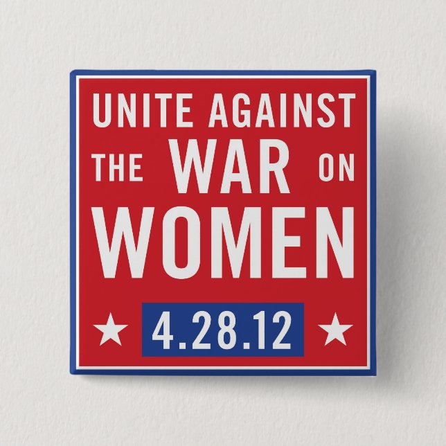 Macaron Carré 5 Cm Unissez le bouton (Devant)