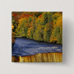 Macaron Carré 5 Cm Upper Tahquamenon Falls dans le Michigan en amont