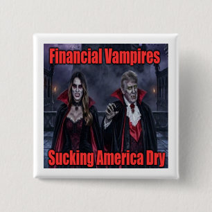 Macaron Carré 5 Cm Vampire financier Trump