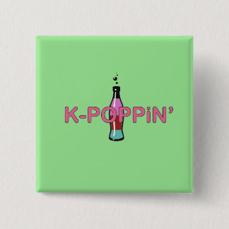 Macaron Carré 5 Cm Vert de Kpoppin