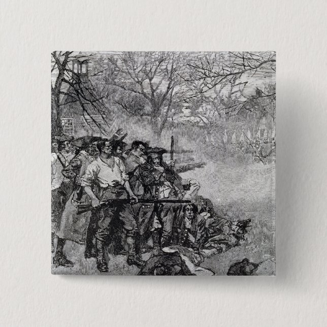 Macaron Carré 5 Cm Vert de Lexington (Devant)