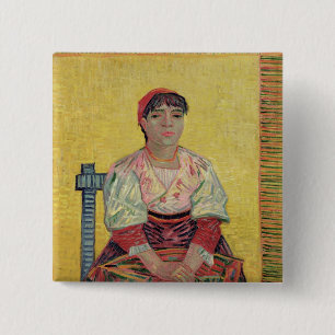 Macaron Carré 5 Cm Vincent van Gogh   l'Italien : Agostina Segatori