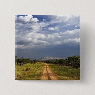 Macaron Carré 5 Cm Voie de terre primaire traversant le nord