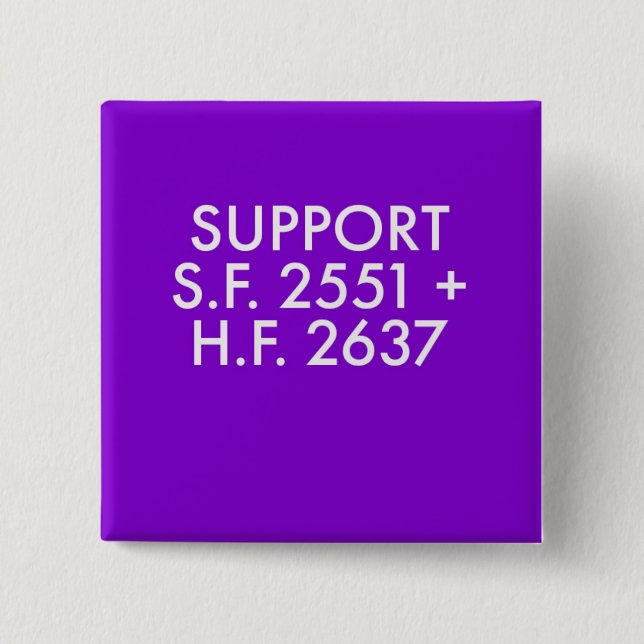 Macaron Carré 5 Cm Votez pour Art ! (Devant)