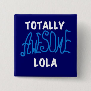 Macaron Carré 5 Cm Vraiment génial Lola Blue Tshirts et cadeaux