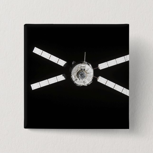 Macaron Carré 5 Cm VTT Jules Verne (Devant)