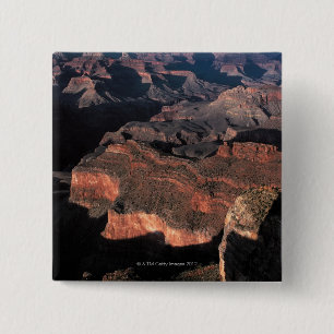 Macaron Carré 5 Cm Vue aérienne de canyon grand, Arizona