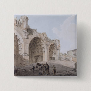 Macaron Carré 5 Cm Vue dans le forum romain (le temple de la paix)