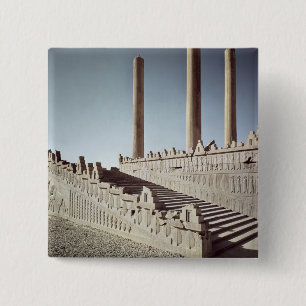 Macaron Carré 5 Cm Vue de l'escalier est de l'Apadana