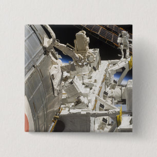 Macaron Carré 5 Cm Vue en gros plan des composants