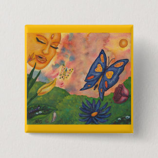 Macaron Carré 5 Cm watercolor fantasy illustration woman goddess life