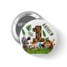 Wild One 1er Anniversaire Jungle Baby Anniversaire