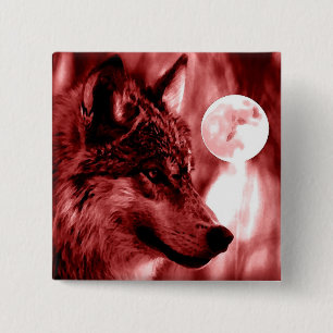 Macaron Carré 5 Cm Wolf & Moon