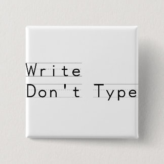 Macaron Carré 5 Cm Write ne dactylographient pas