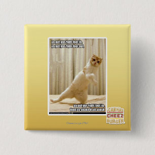 Macaron Carré 5 Cm Ya a mis le pied droit de yur dedans, OU mise par