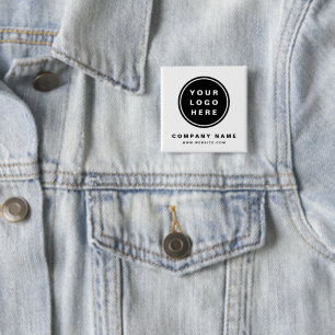 Macaron Carré 5 Cm Your Business Logo Promoteur Business Company