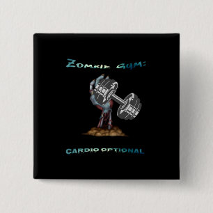 Macaron Carré 5 Cm Zombie Gym : Cardio En Option Zombie Gym