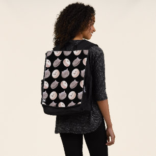 Macaron Pattern Backpack