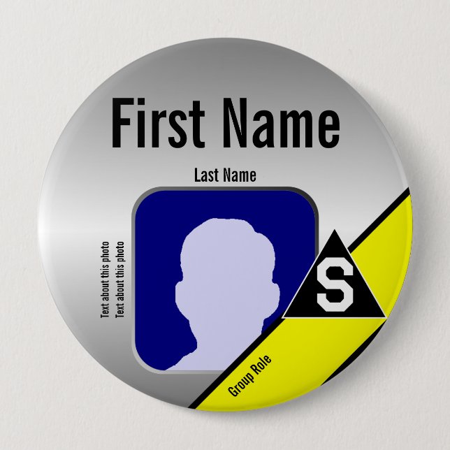 Macaron Rond 10 Cm 2016 401st insignes de la Réunion (Devant)