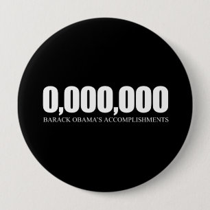 Macaron Rond 10 Cm Accomplissements d'Obama