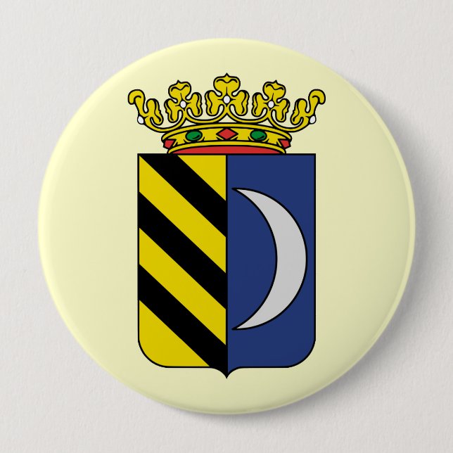 Macaron Rond 10 Cm Ameland, Pays-Bas (Devant)