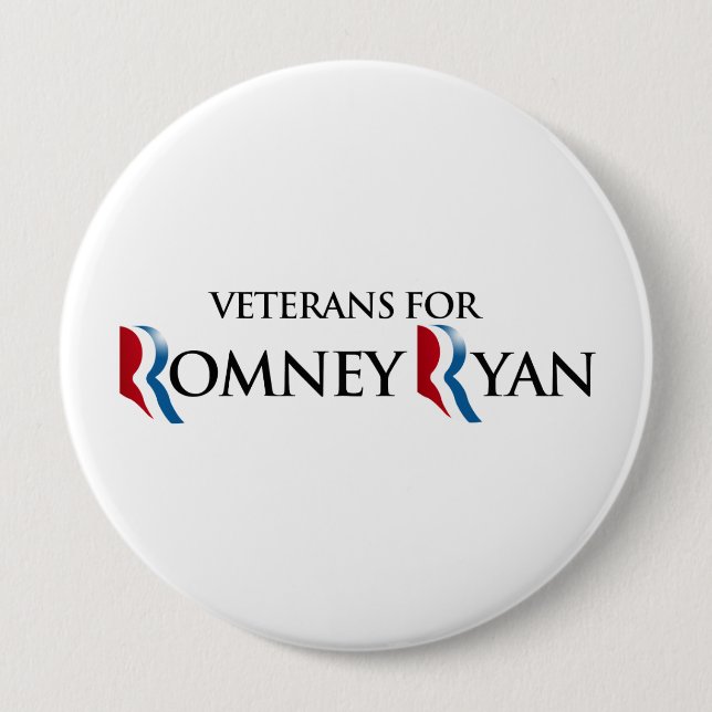 Macaron Rond 10 Cm ANCIENS COMBATTANTS DE ROMNEY RYAN.png (Devant)