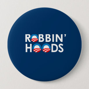 MACARON ROND 10 CM ANTI-OBAMA - ROBBIN' HOODS