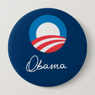 MACARON ROND 10 CM AUTOGRAPHE D'OBAMA
