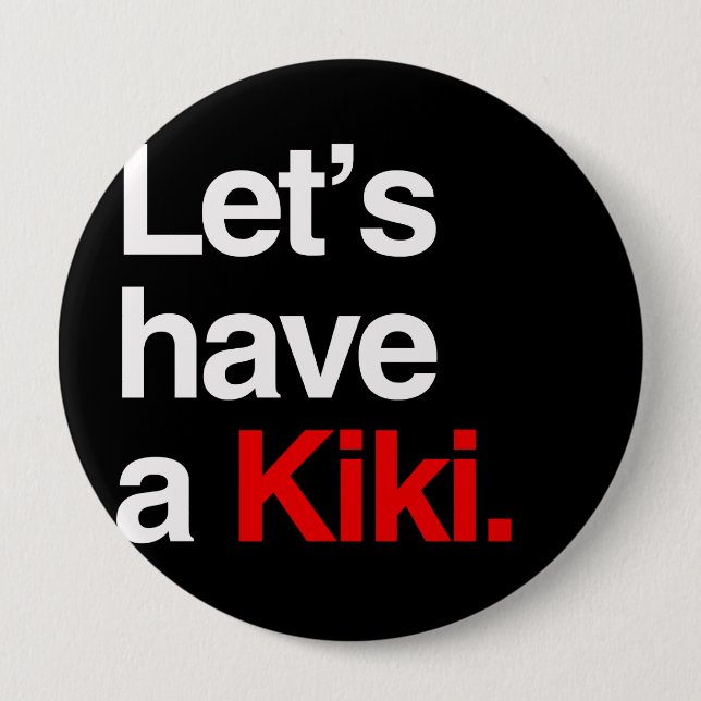 Macaron Rond 10 Cm Ayons un kiki - .png (Devant)