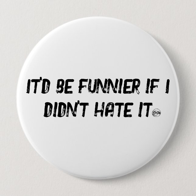 Macaron Rond 10 Cm Bachelor Party Cadeau rond bouton Sc0b Designs (Devant)